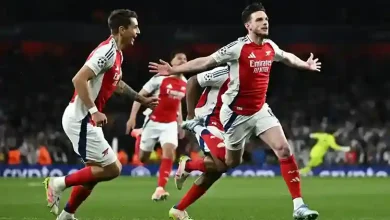 رايس يختير كلاعب الأسبوع في دوري الأبطال