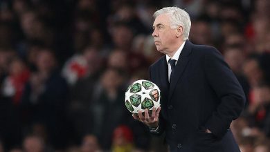 أنشيلوتي يحدد تشكيل خط وسط ريال مدريد لمواجهة آرسنال
