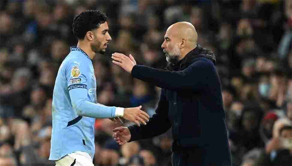 جوارديولا يشيد بعمر مرموش: أرقامه رائعة وتأقلمه استثنائي