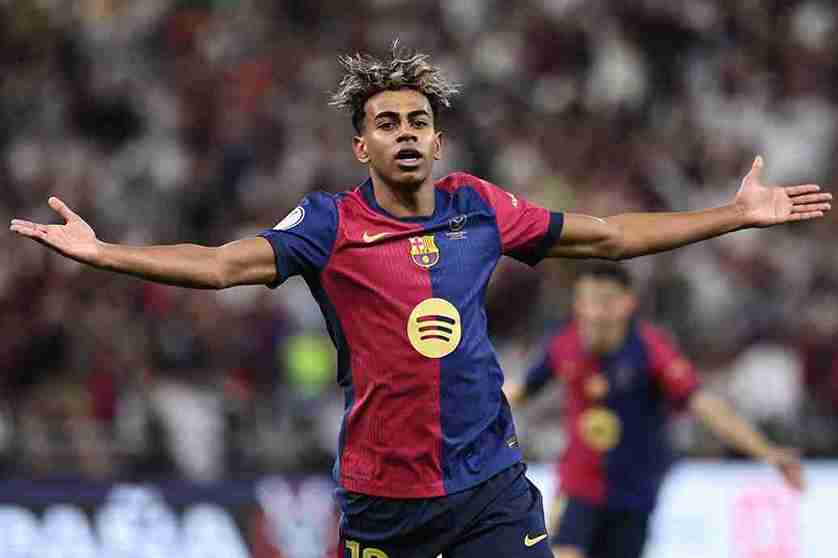 رسالة يامال عقب الخروج من المنافسات الأوروبية