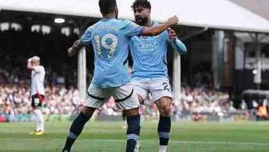 مانشستر سيتي يهزم فولهام ويضمن التأهل لدوري أبطال أوروبا