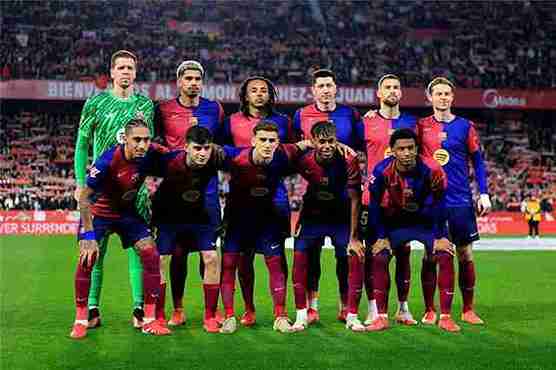 قائمة برشلونة لمباراة ختام الليغا